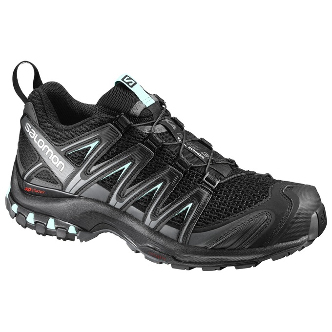 Salomon Singapore Womens Trail Running Shoes - XA PRO 3D W Black | 36840-XHLJ